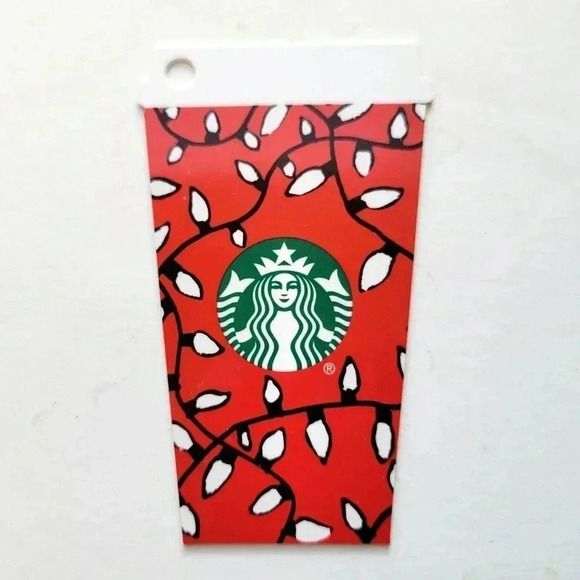 Starbucks Other - Starbucks Gift Card Christmas 2016 Key Chain No Value Coffee